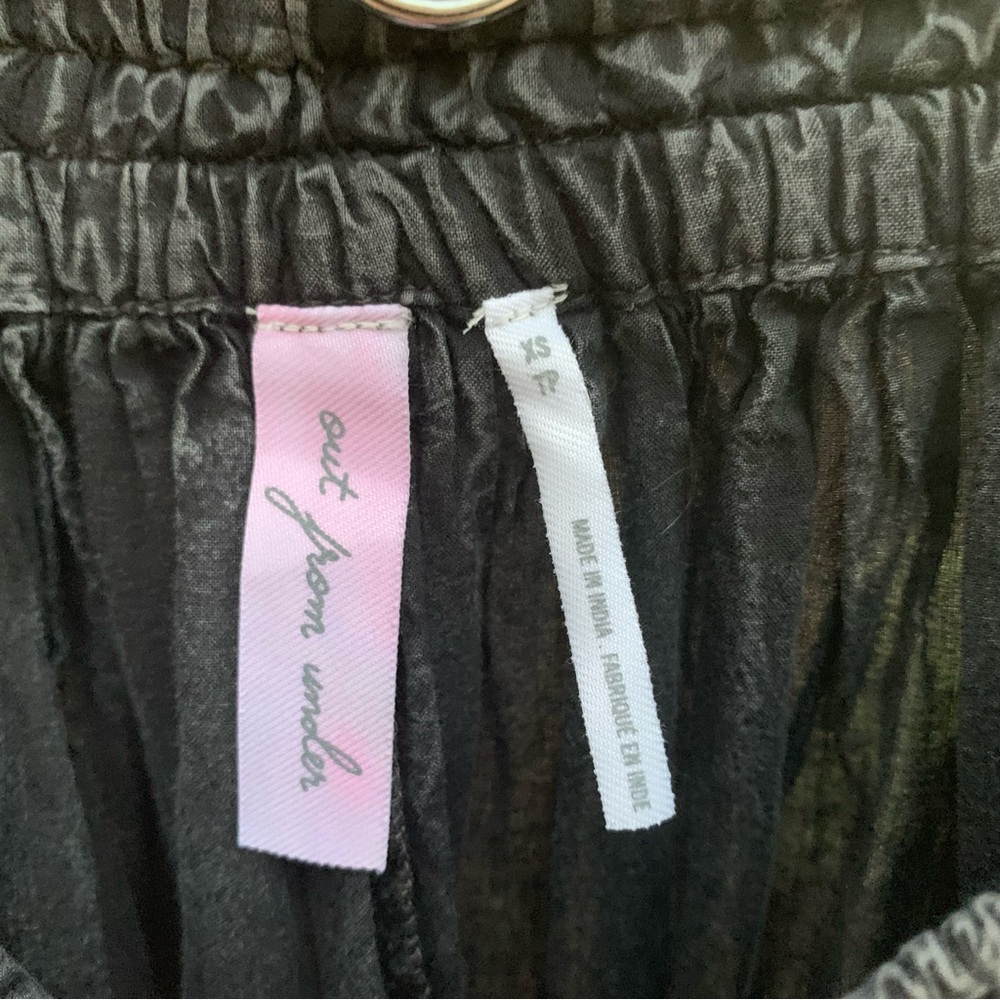 UO Out From Under Jasmine Ballon/Harem Pants in Black - Picture 10 of 11